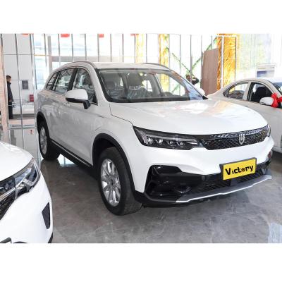 China Fabric China Manufacture Chuangwei Ev6 Suv Vehicle Left Steering Used Electric Car for sale