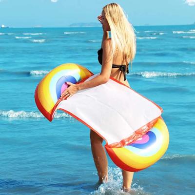 China New Style High Quality Water Sport Inflatable Water Floating Hammock for sale