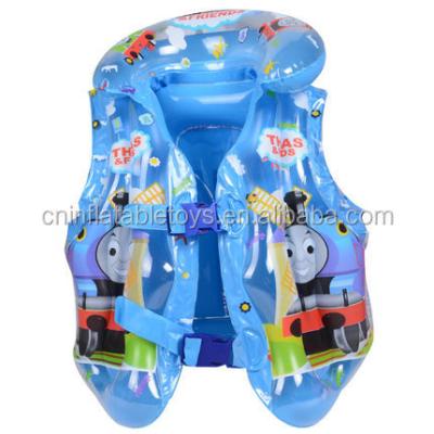 China Sales factory cartoon inflatable swimming jacket good for promotions for sale