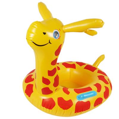 China Water Activities Factory Hot Sale Kids Swim Pool Float Animal Shape Seat Ring for sale