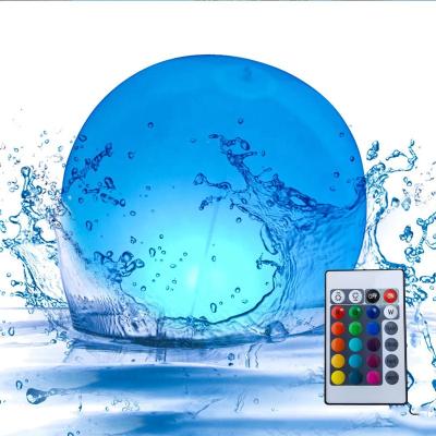 China Factory Hot Sale Inflatable LED Toy Ball Inflatable Beach Ball For Poolside Party for sale