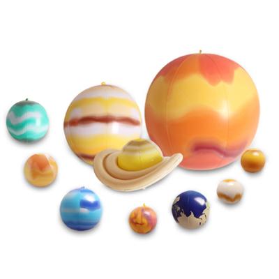 China Inflatable Toy Hot Selling Teaching Props Inflatable Ball Solar System And Nine Planets For Kids Gifts for sale