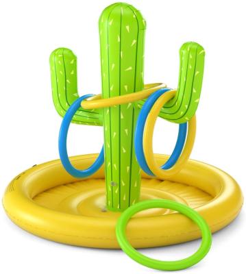 China Water Entertainment Cactus Cold Water Inflatable Ice Bar Float Launch Float Toy for sale