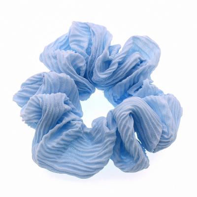 China New Decoration Hair Scrunchies For Women Cotton Fabric Scrunchie Hair Ties Elastic Bands for sale