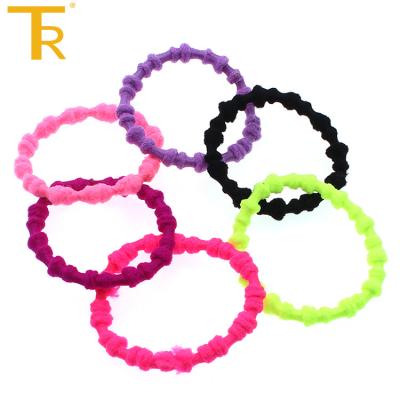 China Ladies Fashion Girl Accessories Convenient Rubber Elastic Hair Band For Women for sale