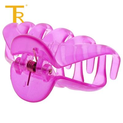 China Decoration Hair Claw Jaw Clip Clamps Plastic Hair Clamps Clips for sale