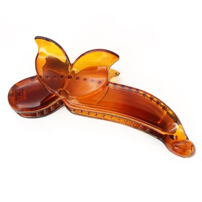 China Popular Decoration Design Women Hair Ornaments Banana Clip Plastic Hair Clip for sale