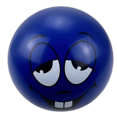 China PVC Face Ball Eco - Friendly Smiling Beach Ball For Kids for sale