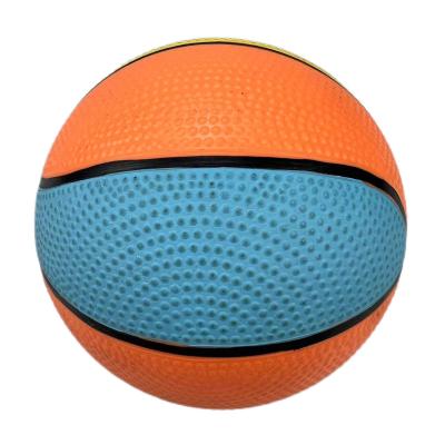 China Sports Toy Pure Color PVC Inflatable Toy Basketball Eco - Friendly Beach Ball for sale