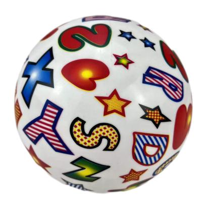 China Custom Full Color Printing Eco - Friendly PVC Toy Ball For Sale for sale