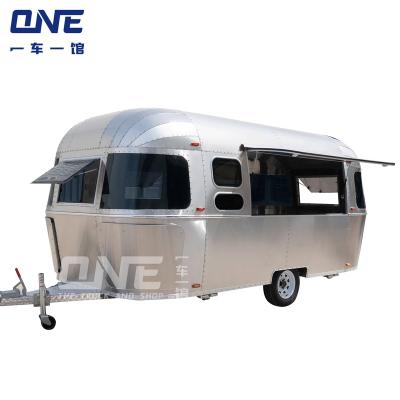 China Modern Towable Carting Trailer australian products food kiosk vans portable car coffee machine catering coffee trailer food truck trailer for sale