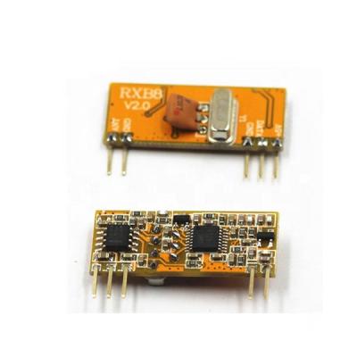 China AM 200m 5v 315 or 433mhz universal wireless data superheterodyne receiver module for sale