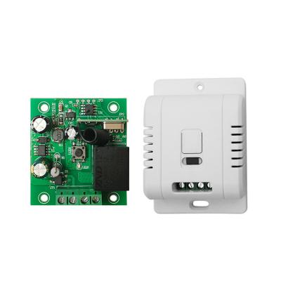 China DC 12V-36V 433Mhz 1CH 10A Wireless Relay Receiver RF Wireless Remote Control Switch For Lights/Lamps/Motor for sale