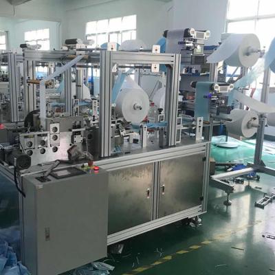 China Factory Automatic Disposable Nonwoven Elastic Mask Ear Hook Ear Loop Mask Machine for sale