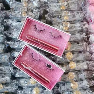 China 25-30 Times New Arrival 3d Mink Eyelash Magnetic Reuse Over 30 Times Eyelashes Private Label Magnetic Lashes With Magnetic Liquid for sale