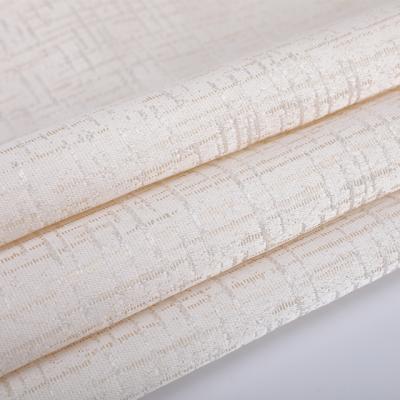 China 100% Flame Retardant Polyester Jacquard Curtain Fabric for sale