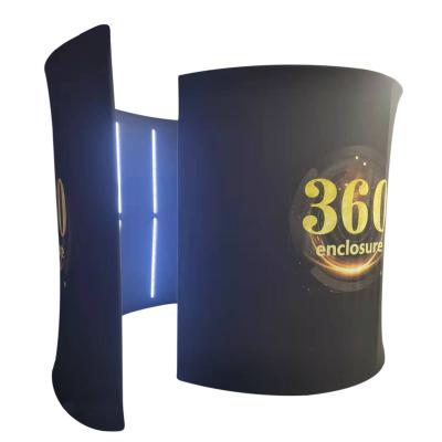 China Wholesale 360 ​​Photo Booth Fence Wedding 360 Photo Booth Fence Portable 360 ​​Photo Booth Fence Inflatable Rotation Fence for sale