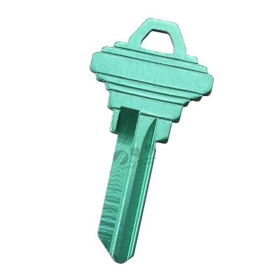 China Open Green Color Cheap Titanium Lock Free Sample Price SC1 Blank Door Key Key Blank For Door Lock With Custom Color for sale