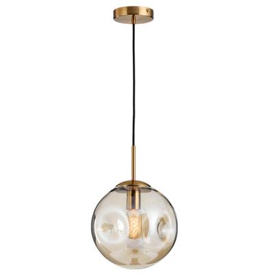 China Modern Pendant Light Ceiling Glass Ball Bedside Hanging Lighting Living Room Modern Kitchen Dining Room Translucent Chandelier for sale