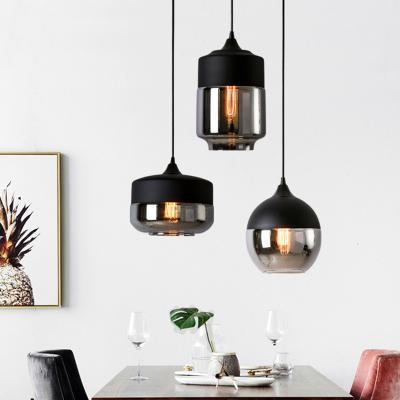 China Modern Modern Hanging Glass Bottle Night Pendant Light Suitable For Home Decoration Restaurant for sale