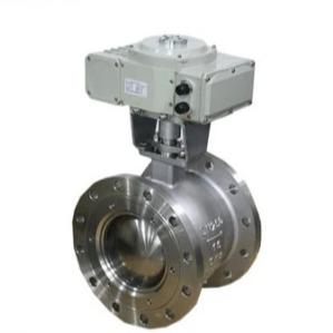 China Exd II Bt4 Motor eléctrico de válvula de esferas actuador Conexão de flange de aço inoxidável à venda