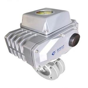 China SS Quick Open Electric Actuator Flange Connection IP67 Electric Ball Valve Actuator for sale