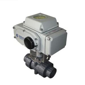 China Anti Corrosion Dn25 AC220V 2 Way Electric Water Control Valve Automatic Operated for sale