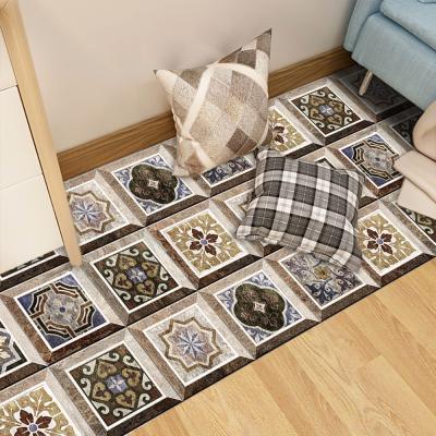 China 10pcs Bohemia Style Tile Sticker Living Room Decor Self Adhesive Removable Wall Decals Waterproof Removable Wallpaper for sale