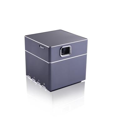 China Wireless Projector DLP S6 Mini 5.5cm DLP Cube Pocket Cube Projector 2500mAH Battery Operated Projector for sale