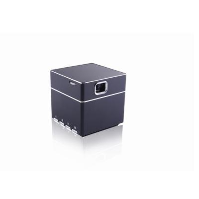 China DLP 5.5cm Cube Projector Wireless Projector Built In 4000 Mah Battery Projector For Outdoor for sale