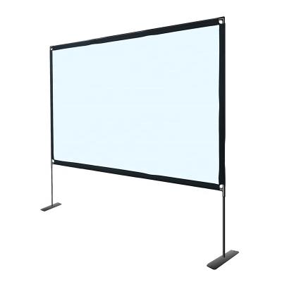 China Frame Projector Screen With Stand 120