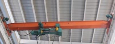 China Hot Sale Single Girder Bridge Crane For Plastic Factory for sale