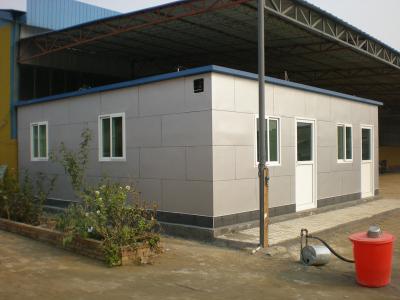 China Anti-Rust Light Steel Structure House , Modern Prefab Villa With Patio for sale