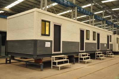 China prefabricated container house with wheels low price sale for sale