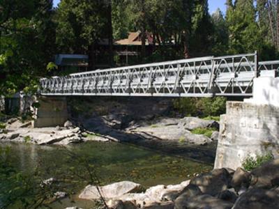 China Capacidade de carga pesada portátil da ponte de Bailey, rigidez forte da estrutura à venda