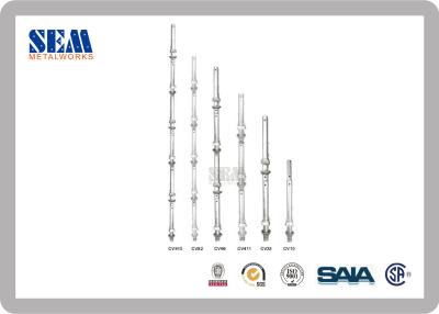 China Vertikales Posten Cuplock-Baugerüst-System Q345 EN12810 bestätigt zu verkaufen