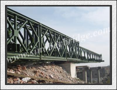 China Bailey-Brücke, kompakte Brücke, CB100, Cb200 Bailey, Fachwerkbrücke, Stahlbrücke, Militärbrücke, zu verkaufen