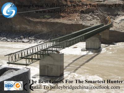 China Bailey bridge launching,portable bridge,temporary bridge,military bridge,steel bridgetruss for sale