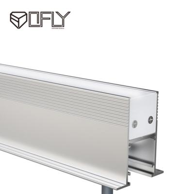 China Lineares wasserdichtes vertieftes LED Profil LED-Aluminiumprofil-48*60mm zu verkaufen