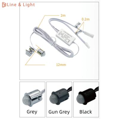 China Human Body Sensor LED Light Sensors with Dimming Function Separate Control for sale