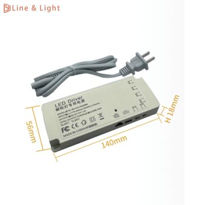 China 24v LED-driver 12v stroomvoorziening 20w 36w 60w constante spanning Ultradunne LED-driver voor led-paneel Te koop