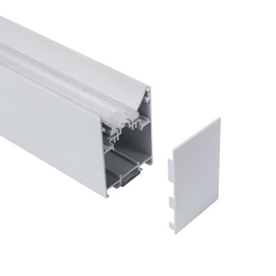 Cina 6063 T5 Surface Mounted LED Profile Suspended LED Linear Lights With Four Beam Angles in vendita