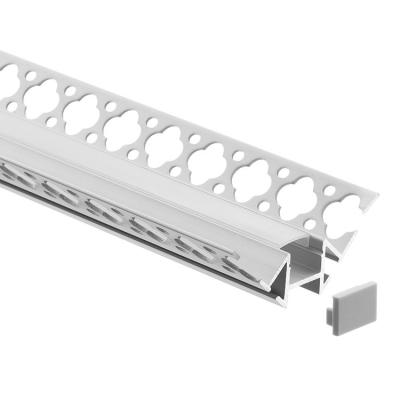 China 59*17mm Gips im LED-Kanal-Trockenmauer-Gips-Profil-Dimmer mit Richtung zu verkaufen