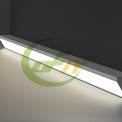 China O perfil de alumínio do canto da tira do diodo emissor de luz anodizou de superfície de 16*20mm montado para a iluminação à venda