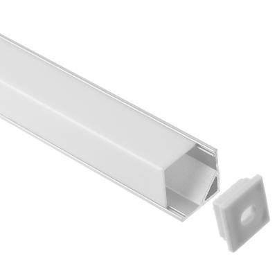 China YD-1001 anodisierte LED-Eckkanal-Neonbeleuchtungs-Aluminiumprofil 16*16mm zu verkaufen