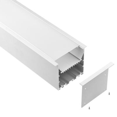 China 91*76mm In een nis gezet LEIDENE Profiel Ingebed LEIDEN Strookaluminium die 6063 T5 insluiten Te koop