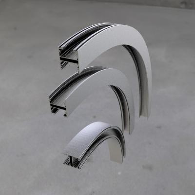 China Mehrfaches des Diffusor-LED Aluminiumrundschreiben verdrängungs-des Kanal-60*50mm anodisierte zu verkaufen