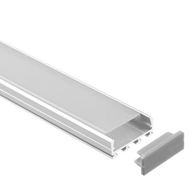 China Angebrachtes LED Oberflächenprofil 6063 T5 26*10mm der Aluminiumlegierungs-für Streifen-Licht zu verkaufen