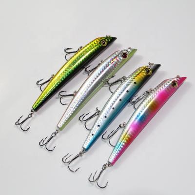 China Outdoor Activities Fishing CL014 Salmon Hard Metal Spinner Baits Fishing Lures Kit Jig Heavy Salmo Handmade Lures for sale