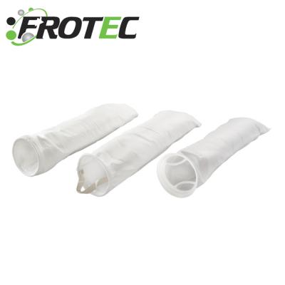 China Water Treatment PTFE Liner With Water Ang Oil Proof Polyester Needle Felt Filter Bag for sale